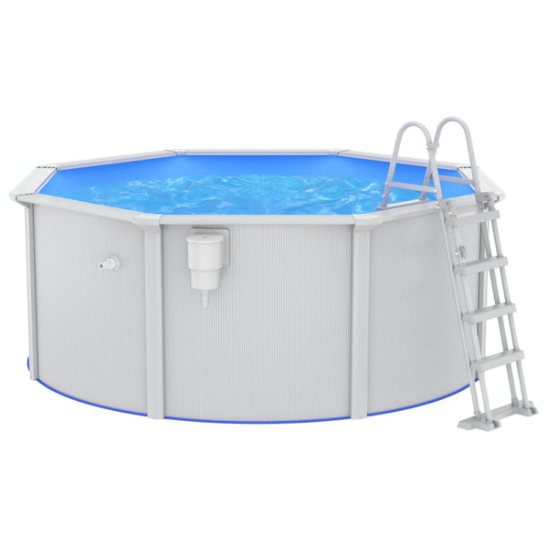 Pool mit Sicherheitsleiter 610x360x120 cm