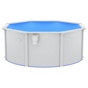 Pool mit Sandfilterpumpe und Leiter 300x120 cm