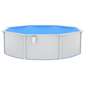Pool mit Sandfilterpumpe und Leiter 460x120 cm