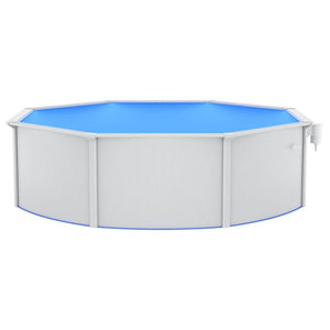 Pool mit Sandfilterpumpe und Leiter 460x120 cm