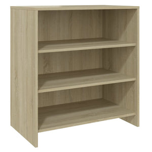 vidaXL Enfilade 2 pcs Chêne Sonoma Aggloméré