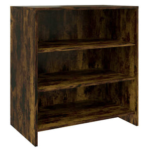 2-tlg. Sideboard Räuchereiche Holzwerkstoff
