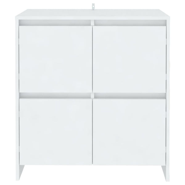 Sideboards 2 Stk. Weiß 70x41x75 cm Holzwerkstoff
