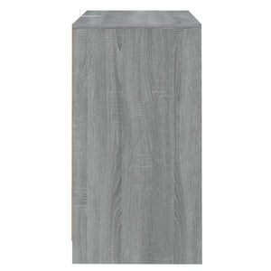 Sideboards 2 Stk. Grau Sonoma 70x41x75 cm Holzwerkstoff