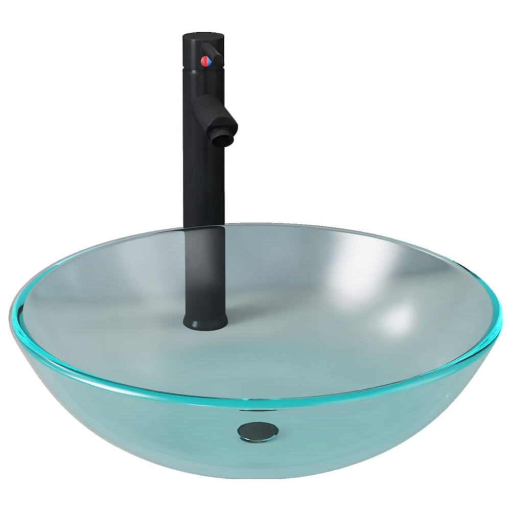Badezimmer Waschbecken Wasserhahn Ablaufgarnitur aus mattiertem