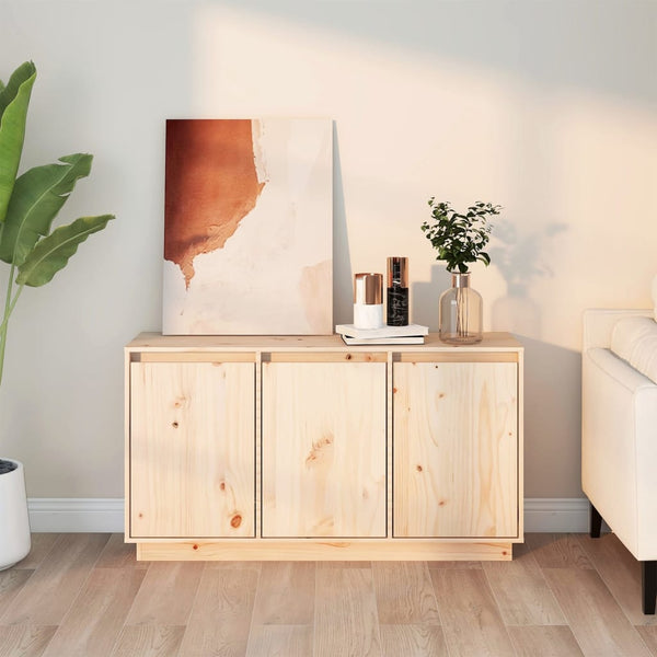 Massivholz Kiefer Sideboard 111 cm