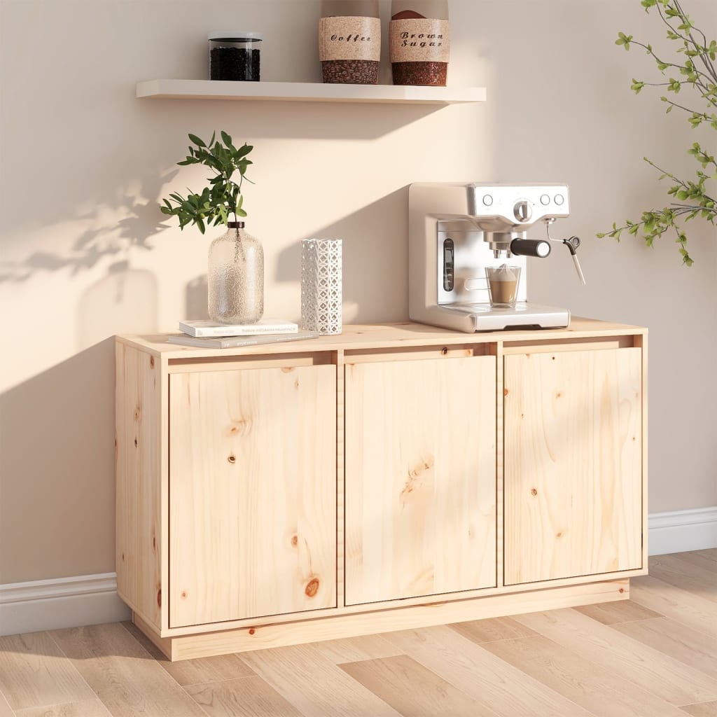 Massivholz Kiefer Sideboard 111 cm