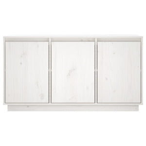 Weißes Sideboard 111 cm Kiefer Massivholz