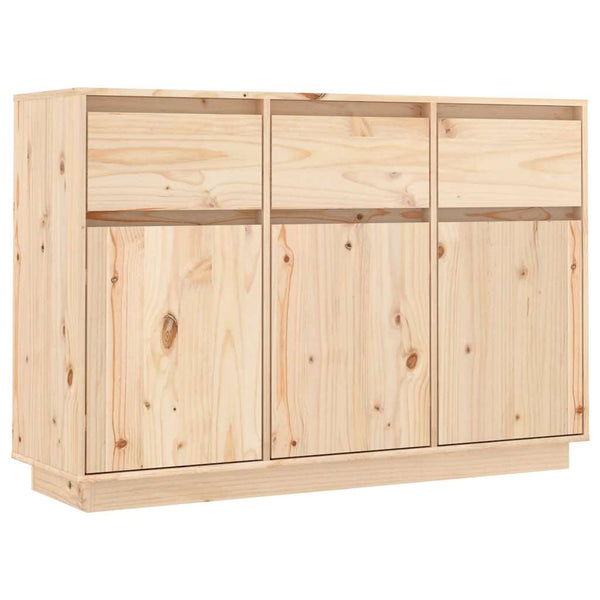 Sideboard Kiefer Massivholz 111x36x75 cm
