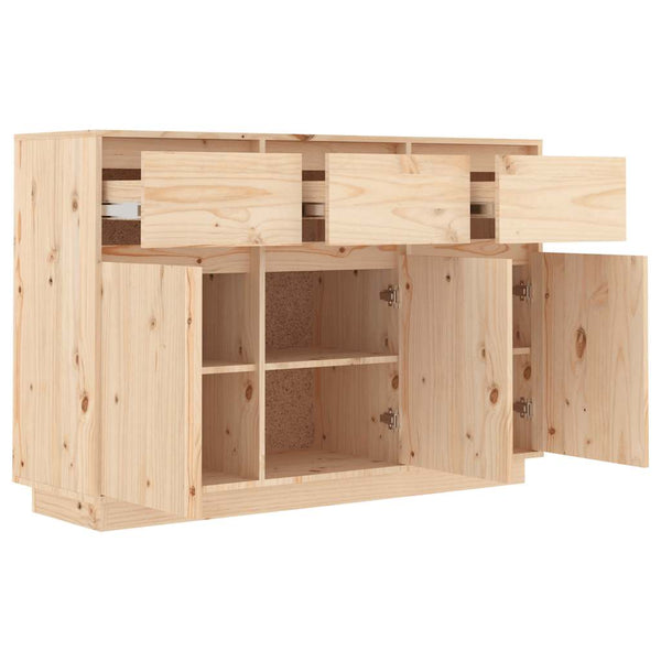 Sideboard Kiefer Massivholz 111x36x75 cm