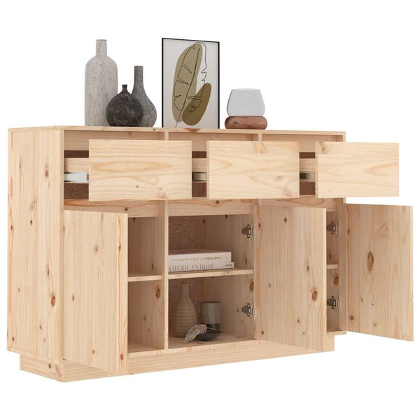 Sideboard Kiefer Massivholz 111x36x75 cm