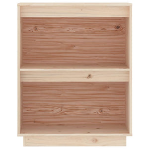 Kiefer Massivholz Beistellschrank 60x34x75 cm