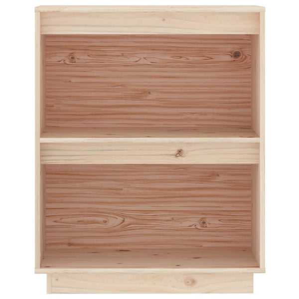 Kiefer Massivholz Beistellschrank 60x34x75 cm