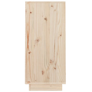Kiefer Massivholz Beistellschrank 60x34x75 cm