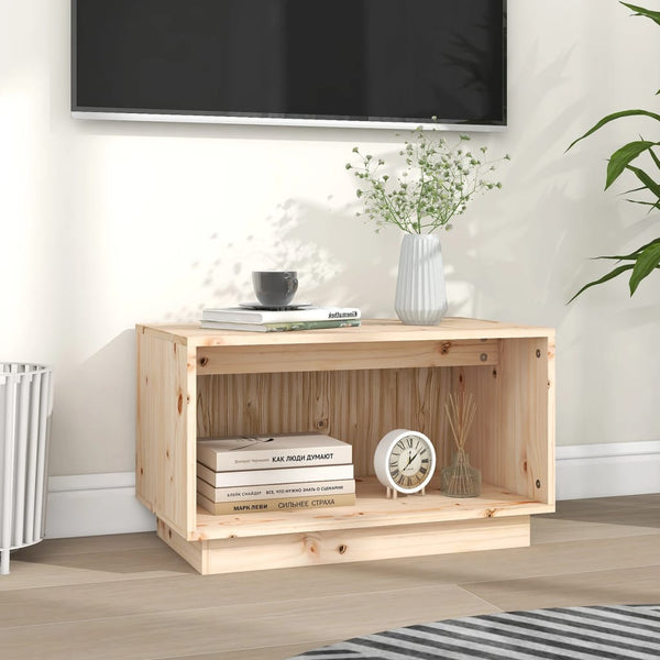 TV-Schrank Kiefer Massivholz 60x35x35 cm