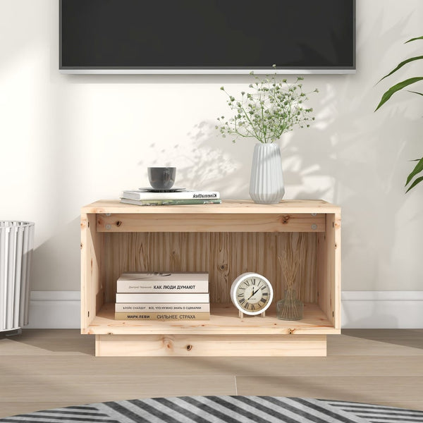 TV-Schrank Kiefer Massivholz 60x35x35 cm
