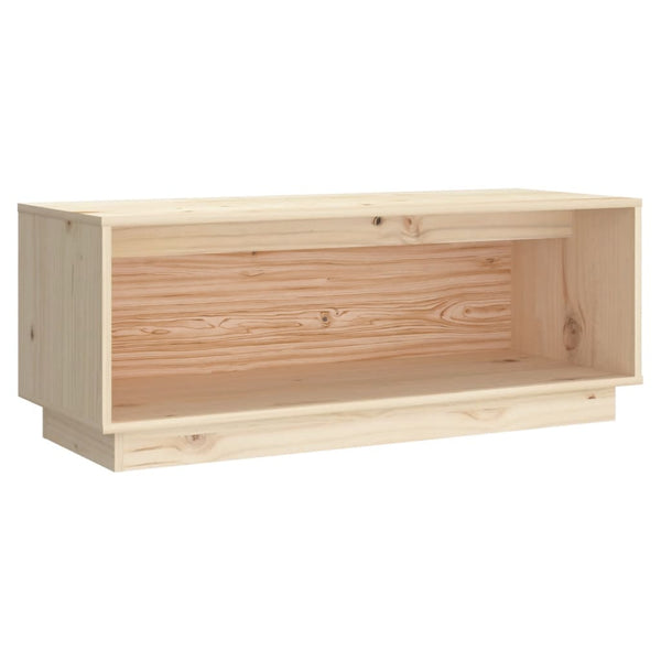 TV-Schrank Kiefer Massivholz 90 cm