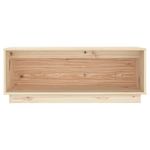 TV-Schrank Kiefer Massivholz 90 cm