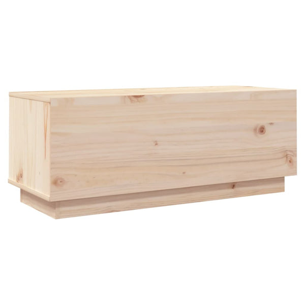 TV-Schrank Kiefer Massivholz 90 cm
