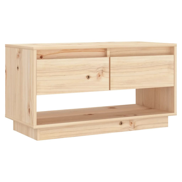 TV-Schrank Kiefer Massivholz 74 cm