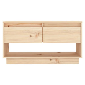 TV-Schrank Kiefer Massivholz 74 cm