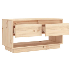TV-Schrank Kiefer Massivholz 74 cm
