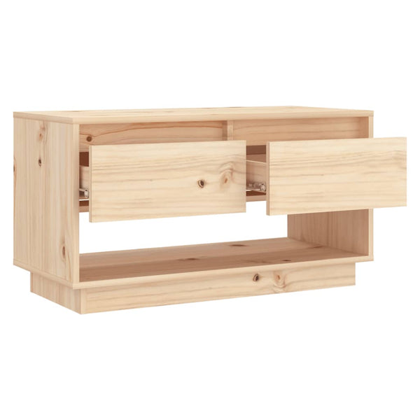 TV-Schrank Kiefer Massivholz 74 cm
