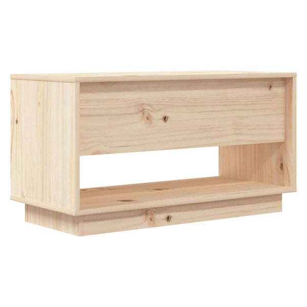 TV-Schrank Kiefer Massivholz 74 cm