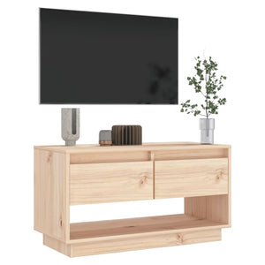 TV-Schrank Kiefer Massivholz 74 cm