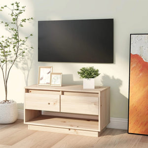 TV-Schrank Kiefer Massivholz 74 cm
