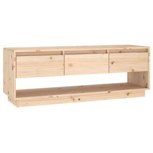Massivholz TV-Schrank Kiefer 110,5 cm
