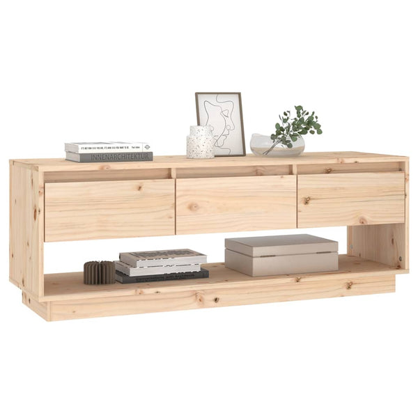 Massivholz TV-Schrank Kiefer 110,5 cm
