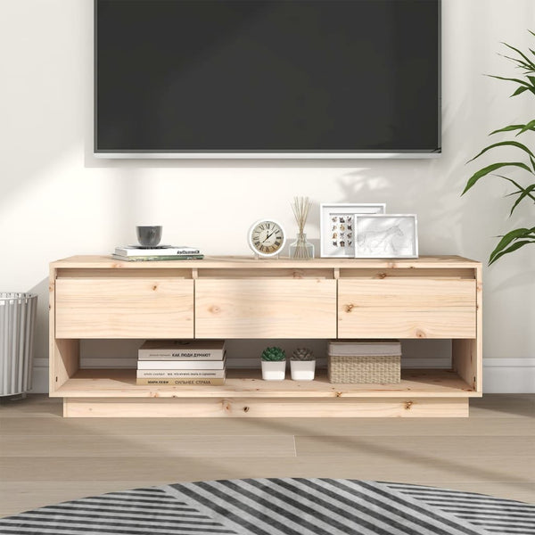 Massivholz TV-Schrank Kiefer 110,5 cm