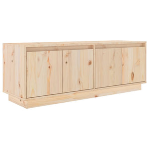 TV-Schrank Kiefer Massivholz 110 cm