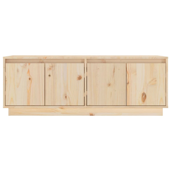 TV-Schrank Kiefer Massivholz 110 cm