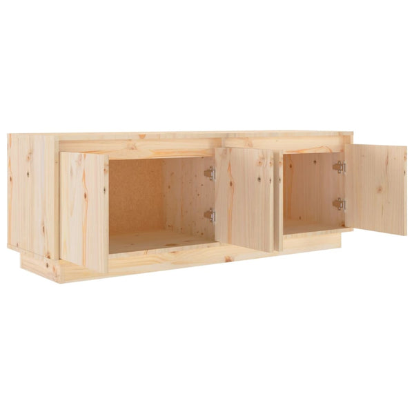 TV-Schrank Kiefer Massivholz 110 cm