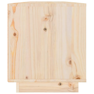 TV-Schrank Kiefer Massivholz 110 cm