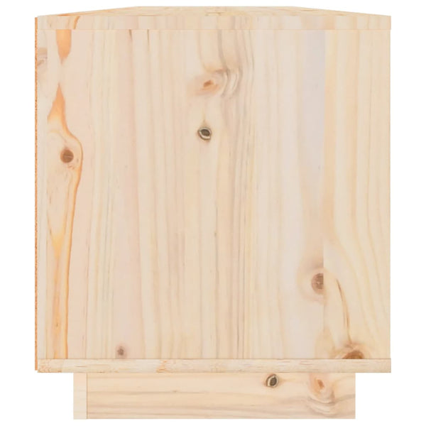 TV-Schrank Kiefer Massivholz 110 cm