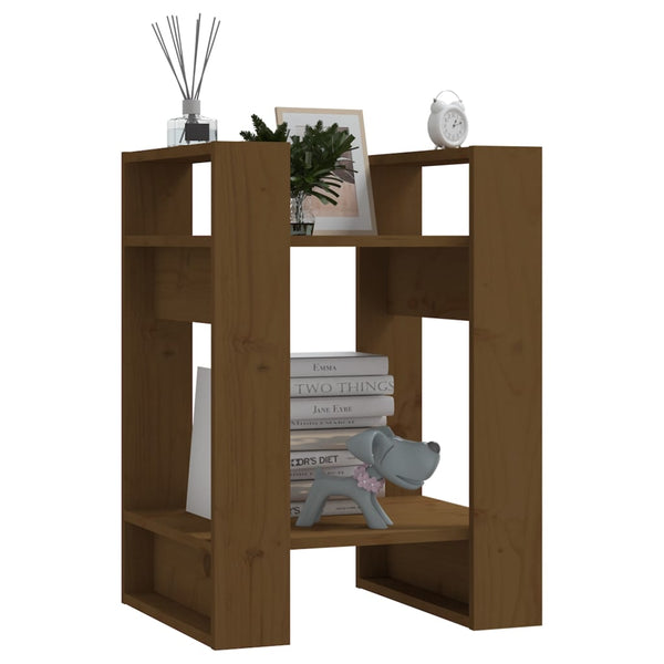 Bücherregal Honigbraun Kiefer Massivholz