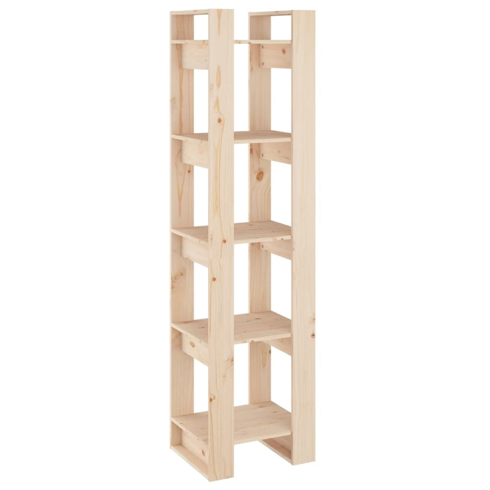 vidaXL Bibliothèque/Séparateur de pièce 41x35x160 cm Bois de pin massif