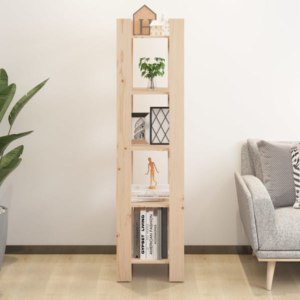 Massivholz Bücherregal Raumteiler Kiefer 160cm
