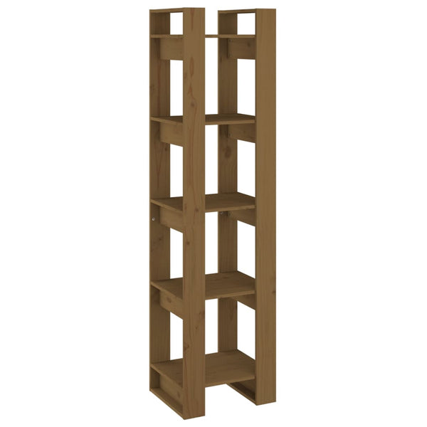 Bücherregal Honigbraun Kiefer Massivholz 160cm