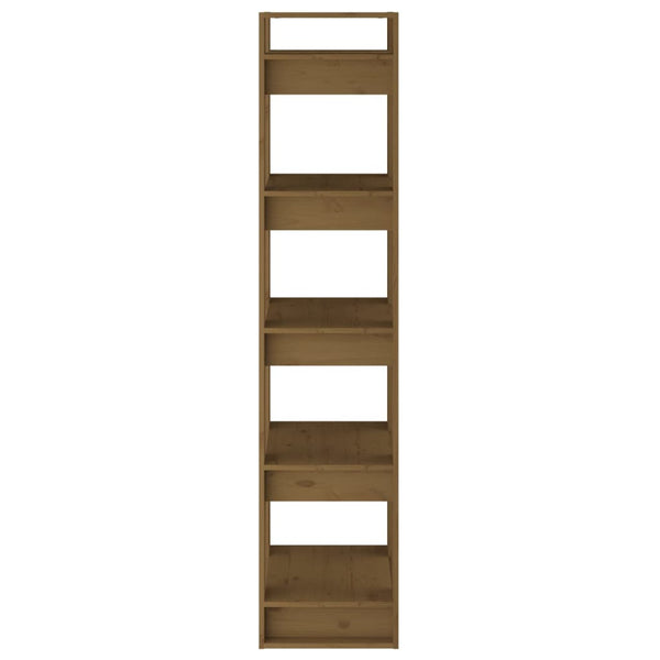 Bücherregal Honigbraun Kiefer Massivholz 160cm
