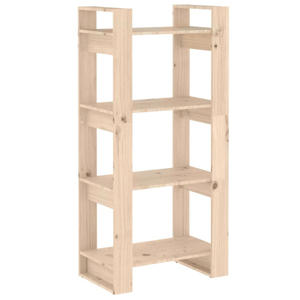 Massivholz Bücherregal Raumteiler 60x125 cm