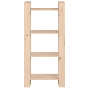Massivholz Bücherregal Raumteiler 60x125 cm