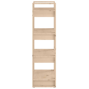 Massivholz Bücherregal Raumteiler 60x125 cm