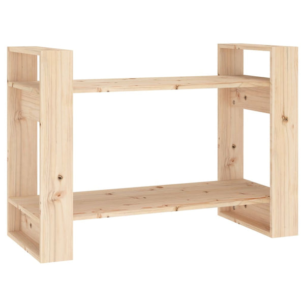 vidaXL Étagère/Séparateur de pièce 80x35x56,5 cm Pin massif