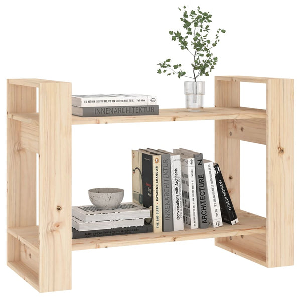 vidaXL Étagère/Séparateur de pièce 80x35x56,5 cm Pin massif