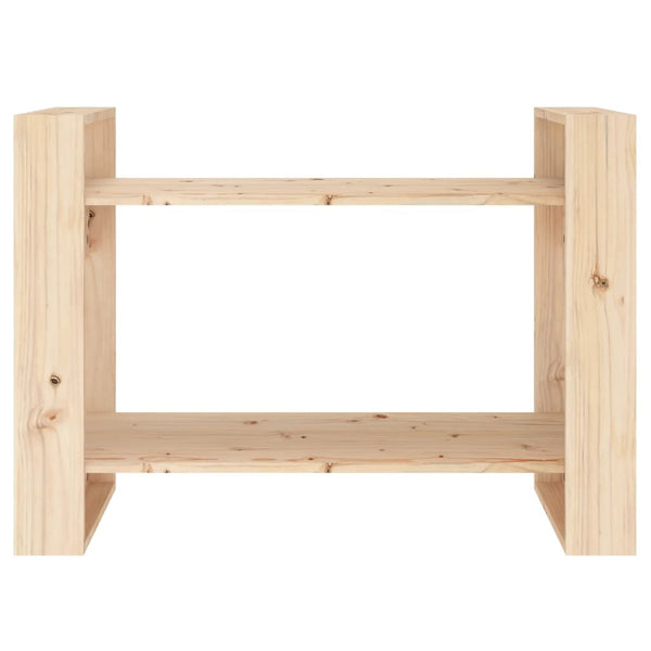 vidaXL Étagère/Séparateur de pièce 80x35x56,5 cm Pin massif