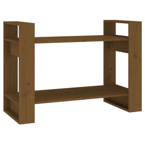 Bücherregal Honigbraun Massivholz 80x56,5 cm